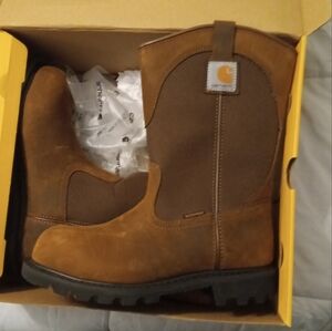 Steel toe work/riding boots